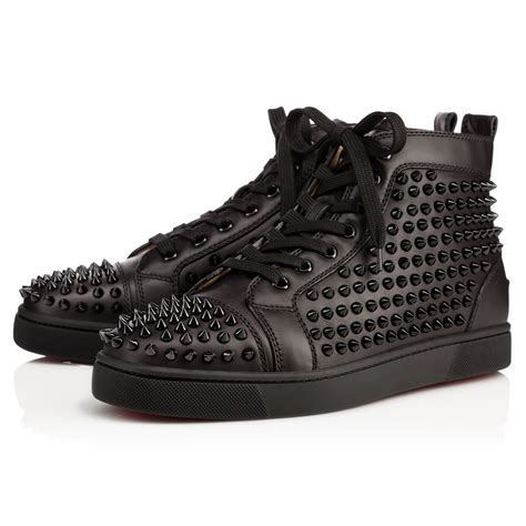 men's louis vuitton spike shoes|christian louboutin with spikes.